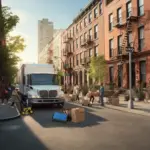 Moving truck and equipment rental options available in Astoria for DIY moves.