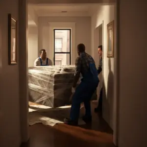 How do moving companies in Astoria handle large or bulky furniture?