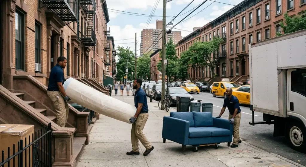 moving-a-couch-mattress-single-item-nyc