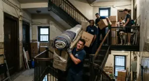 No Elevator in Your NYC Building? Here Is What Moving Day Looks Like.