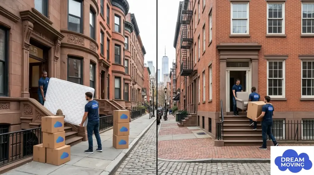 Brownstone vs. Townhouse: Is There a Moving Difference