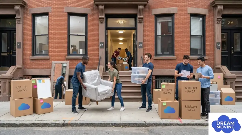 Coordinating a Move-Out With Other Tenants in a Shared Brownstone