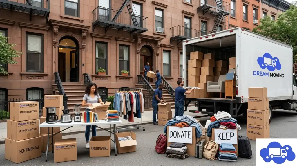 How to Downsize Before Moving Into a Studio Apartment