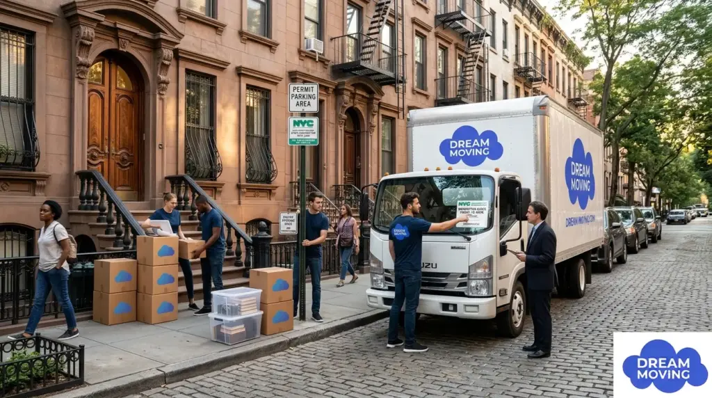 How to Get a Parking Permit for a Brownstone Move in NYC