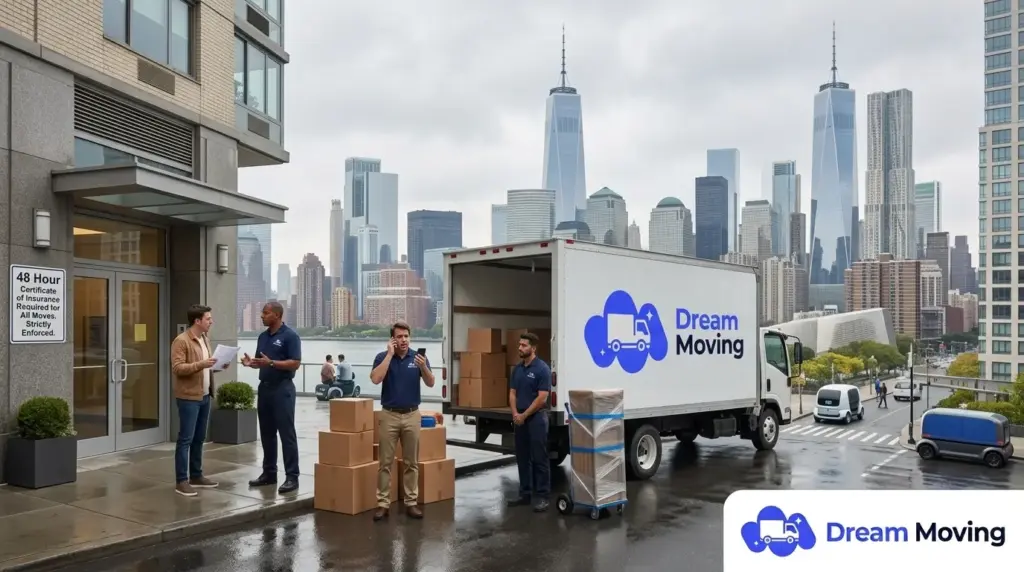 Moving Today When Your Building Needs 48 Hours for a COI