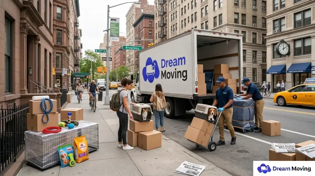 Moving With Pets on Short Notice in NYC