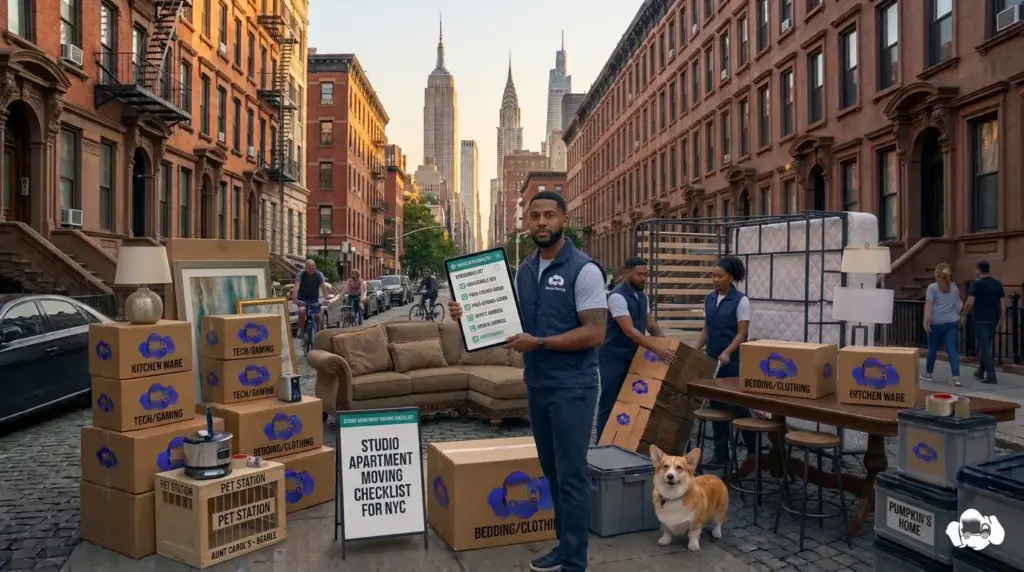 Studio Apartment Moving Checklist for NYC