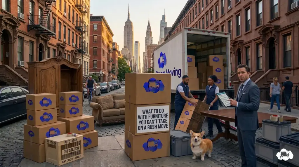 What to Do With Furniture You Can't Take on a Rush Move